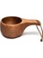 Stil 1 Finlandiya Kuksa Taşınabilir Kahve Kupa Akasya-Ahşap Saplı Inek Derisi Halat Kanca Suyu Süt Kupası Kahve Içme Bardağı Drinkware (Yurt Dışından) 1