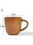 E Ahşap Büyük Göbek Kulplu Fincan El Yapımı Doğal Ladin Ahşap Içme Bira Çay Kahve Süt Su Japon Drinkware Mutfak Bar (Yurt Dışından) 1