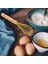 8 Inç Mutfak Çırpma Teli Pişirme Kapları Silikon Wisk El Karıştırma Çubuğu Pişirme Için Ahşap Saplı Yumurta Çırpıcı Süt Köpürtücü Yumurta Araçları (Yurt Dışından) 2