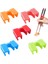 Multicolor-5pcs 5pcs Yeniden Kullanılabilir Çubuk Yardımcıları Eğitim Çin Yemek Çubukları Eğitmen Tutucu Adouts Için Acemi Eğitmenler Veya Öğrenci (Yurt Dışından) 2