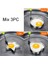 Mıx 3pc Stil 4 Paslanmaz Çelik 5 Stil Kızarmış Yumurta Gözleme Şekillendirici Omlet Kalıp Kalıp Kızartma Yumurta Pişirme Araçları Mutfak Aksesuarları Gadget Yüzükler (Yurt Dışından) 1