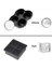 Set C L 2 Set Silikon Buz Topu Blok Küp Kalıp Makinesi Tepsisi Viski Büyük Küre Kare Bpa Ücretsiz Yaz Gadget (Yurt Dışından) 1