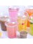 360ML 360ML Tek Kullanımlık Şeffaf Plastik Bardaklar Delikli Kubbe Kapaklı Çay Meyve Çayı Kapaklı 360/380/500ML 50 Kapaklı 50 Bardak (Yurt Dışından) 4