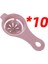 Pembe 10 Adet 4 Renk Gıda Sınıfı Yumurta Süzgeci Sarısı Protein Ayırıcı Elek Haşlanmış Yumurta Mutfak Aletleri ve Aksesuarları (Yurt Dışından) 1