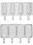SH0101274-4 Kavite Shenhong Silikon Popsicle Kalıp 4 Kavite Dondurma Yapma Makinesi Yaz Çocuk Tatlı Küp Tepsi Dondurucu Suyu Kalıp Mutfak Aracı (Yurt Dışından) 5