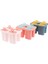 3 Adet Dondurma Kalıbı 4 Buz Popsicle Kalıp Seti Popsicle Dondurma Kalıp Buz Tepsisi Diy Dondurma Sopa ile Yeniden Kullanılabilir Kawaii Mutfak Aletleri (Yurt Dışından) 2