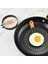 Dia 10 cm 3.5/4/6/8 Inç Yuvarlak Paslanmaz Çelik Yumurta Halkası Silikon Saplı Ev Omlet Gözleme Kalıp Mutfak Gadget (Yurt Dışından) 4