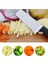 Stil 1 Salatalık Patates Patates Kızartma Kesici Mutfak Gadget Dalga Bıçak Paslanmaz Çelik Meyve Sebze Dilimleme Patates Spiral Kesici Kıyıcı (Yurt Dışından) 5