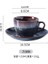Stil 2 250ML Avrupa Küçük Lüks Çekme Çiçek Kahve Fincanı Tabakları Takım Elbise Cam Muhtasar Ev Seramik Kahve Kupa Siyah Çay Çay Fincanı (Yurt Dışından) 1
