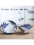 6 Adet 80ML 6 Takım Çin Seramik Bardaklar Balık Bardakları Mavi ve Beyaz Demlik Küçük Porselen Çay Kasesi Çay Bardağı Çay Seti Aksesuarları Içecek Drinkware (Yurt Dışından) 1