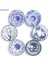 6 Adet 80ML 6 Takım Çin Seramik Bardaklar Balık Bardakları Mavi ve Beyaz Demlik Küçük Porselen Çay Kasesi Çay Bardağı Çay Seti Aksesuarları Içecek Drinkware (Yurt Dışından) 2