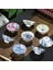 6 Adet 80ML 6 Takım Çin Seramik Bardaklar Balık Bardakları Mavi ve Beyaz Demlik Küçük Porselen Çay Kasesi Çay Bardağı Çay Seti Aksesuarları Içecek Drinkware (Yurt Dışından) 5