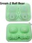 Green-2 Top Ayılı Buz Kalıbı Küp Kabı, Düşecek Küp, Ayı Buz Yapma Sıçramaya Dayanıklı Buz Kolay Sevimli Oyuncak Buzdolabı Ayı ve Tepsi Kalıbı Için Sevimli (Yurt Dışından) 1