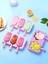 Stil A Worthbuy Silikon Dondurma Kalıp Dıy Çikolata Tatlı Popsicle Kalıpları Tepsi Buz Küpü Makinesi Ev Yapımı Araçları Yaz Parti Malzemeleri (Yurt Dışından) 4