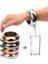Gümüş 3.5 Oz Drinkware Aksesuarları Viski Votka Alkol Yuvarlak Şık Cep Şişesi Bilezik Zarif Şarap Şişesi Bileklik Cep Şişesi (Yurt Dışından) 3