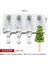 06 4-Cavity Pişirme Mini Silikon Dondurma Kalıpları Popsicle Kalıpları Kek Çikolata Cakesicle Kalıp Dıy Buz Pops Oval (Yurt Dışından) 1