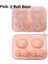 Pembe-2 Top Ayı Buz Kalıbı Düşme Buz Küp Küp Sıçramaya Dayanıklı Konteyner, Ayı Ayı ve Çıkarma, Kalıp Buzdolabı Için Tepsi Teddy Sevimli Kolay Sevimli (Yurt Dışından) 1