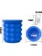 No.1 Taşınabilir 2 In 1 Büyük Silikon Buz Kovası Kalıp Kapaklı Yerden Tasarruf Sağlayan Küp Yapımcısı Araçları Mutfak Parti Için Barware (Yurt Dışından) 1