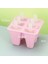 Pembe Popsicle Kalıpları 6 Parça Silikon Buz Pop Kalıpları Bpa Ücretsiz Popsicle Kalıp Yeniden Kullanılabilir Kolay Bırakılan Buz Pop Yapmak (Yurt Dışından) 1