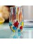 A1 201-380ML Yeni Italya Elle Çizilmiş Kristal Kontrast Renk Highball Cam Kokteyl Su Içme Bardakları Eski Moda Viski Bardağı Şarap Tumbler (Yurt Dışından) 1