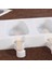 4 Hücreler Kalp 3D Dıy Silikon Dondurma Kalıp El Yapımı Çevre Dostu Popsicle Kalıp Mus Tatlı Dondurucu Suyu Buz Küpü Tepsi Varil Maker Kalıp (Yurt Dışından) 2