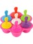 Gül 7 Delik Dondurma Buz Pops Kalıp Gıda Sınıfı Silikon Popsicle Kalıp Buz Yapım Makinesi Bebek Maması Takviyesi Araçları Meyve Sarsıntı Aksesuarları (Yurt Dışından) 1