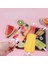Stil 3 Dondurma Kalıbı 4 Buz Popsicle Kalıp Seti Popsicle Dondurma Kalıbı Buz Tepsisi Diy Dondurma Sopa ve Kapaklı Yeniden Kullanılabilir Mutfak Aracı (Yurt Dışından) 4