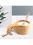 Koyu Kahverengi Desen Minimalist Tarzı Ahşap Içme Bardağı Çay Kahve Süt Şarap Bardağı Kamp Için (Yurt Dışından) 5