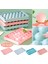 PINK-3X21X21CM 33/37 Buz Kozası Hokeyi Pp Kalıp Dondurulmuş Viski Topu Popsicle Buz Küpü Tepsi Kutusu Lolipop Hediye Yapımı Mutfak Aletleri Aksesuarları (Yurt Dışından) 4