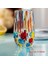 B1 201-380ML Yeni Italya Elle Çizilmiş Kristal Kontrast Renk Highball Cam Kokteyl Su Içme Bardakları Eski Moda Viski Bardağı Şarap Tumbler (Yurt Dışından) 3
