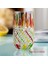 B1 201-380ML Yeni Italya Elle Çizilmiş Kristal Kontrast Renk Highball Cam Kokteyl Su Içme Bardakları Eski Moda Viski Bardağı Şarap Tumbler (Yurt Dışından) 4