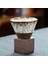 Kırmızı 200 ml Seramik Koni Kahve Fincanı Porselen Fincan Çömlekçilik Kahve Fincanı Konik Kaba Çömlek Çay Bardağı Latte Ev Kupa (Yurt Dışından) 3