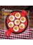 Kalp Şeklinde 1 Pc Kızarmış Yumurta Gözleme Omlet Yapımcısı Yapışmaz Kalıp Kalbur Yeniden Kullanılabilir Gıda Sınıfı Silikon Mikrodalga Fırın Soba Üstü 7 Boşluk Halka Deliği (Yurt Dışından) 4