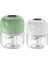 GREEN-250ML Yeni Sıcak 100/250ML USB Mini Kablosuz Elektrikli Sarımsak Ezici Basın Kıyma Sebze Biber Kıyma Makinesi Gıda Kıyıcı Mutfak Aletleri (Yurt Dışından) 2