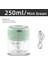 250 ml Gn 3 Vitesli Mini Mikser Elektrikli Gıda Blender 2 In 1 El Gıda Parçalayıcı Çırpma Yumurta Çırpıcı USB Kablosuz Sarımsak Gıda Ezici Krem (Yurt Dışından) 2