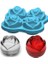 4 Yuvaları Mavi 4/6 Yuvaları Silikon Kalıp Sabun Kalıp Kek Dekorasyon Çiçek Gül Buz Küpü Kalıp Formları Diy 3D Reçine Kil Çikolata Buz Fırında El Yapımı (Yurt Dışından) 2