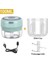 Yeşil (100 Ml) Set 100/250 ml Mini Elektrikli Sarımsak Kıyıcı USB Şarj Zencefil Ezici Makinesi Sağlam Dayanıklı Biber Sebze Kırıcı Mutfak Gereçleri (Yurt Dışından) 1