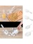 M-Kare Ağız Plastik Buz Kepçesi Temizle Dairesel/kare Ağız Şeffaf Kuru Mal Küreği Mini Tahıl Kaşık Çok Fonksiyonlu (Yurt Dışından) 5