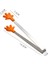 Kırmızı Buz Küpü Klip Paslanmaz Çelik Şeker Klip Ekmek Gıda Kelepçesi Barbekü Partisi Bar Gıda Mutfak Aksesuarları CLIP14.5CM * 3.5cm * 2.5cm (Yurt Dışından) 4