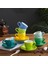 M 80ML 80ML Türk Espresso Fincanları Tabaklar ile Seramik Fincan Seti Siyah Çay Kahve Mutfak Parti Içecek Gereçleri Ev Dekor Yaratıcı Hediyeler (Yurt Dışından) 2