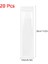 20 Adet 28CMX5.5CM 20PCS Şeffaf Dondurma Torbası Popsicle Plastik Kese Kek Ekmek Çikolata Paketi Çanta Tek Kullanımlık Buz Yapma Çantaları (Yurt Dışından) 1