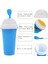 Gül Kırmızı Silikon Hızlı Dondurulmuş Dondurma Makinesi Sıkma Bardak Sıkma Hızlı Soğutma Bardak Milkshake Şişesi Smoothie Kupası Sihirli Slushy Maker (Yurt Dışından) 4