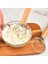 02 Danimarka Hamur Çırpma Paslanmaz Çelik Hollanda Tarzı Ekmek Hamur El Mikseri Ahşap Saplı Mutfak Pişirme Araçları Pasta Hamur Blender (Yurt Dışından) 4