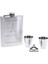 Kutu ile Set 7 Oz Metal Viski Flagon Cep Şişesi Parlak Paslanmaz Çelik Votka Bardak Pot Viski Şişesi Cep Şişesi Seti Alkol Huni Likör Flagon (Yurt Dışından) 5