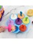 Koyu Mor Yeni 7 Delik Silikon Popsicle Kalıp Dondurma Pops Kalıp Gıda Sınıfı Buz Yapıcı Bebek Maması Takviyesi Araçları Meyve Sarsıntı Aksesuarları (Yurt Dışından) 4