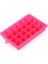 Pink-1 1 Adet Silikon Buz Küpü Makinesi Formu Buz Şekeri Kek Puding Çikolata Kalıpları Kolay Serbest Bırakılan Kare Şekli Buz Küpü Tepsileri Kalıpları (Yurt Dışından) 1
