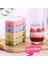 26X12X3.5 cm 1 Adet Mutfak Mini Buz Tepsisi Buz Kalıbı Ev Yapımı Silikon Yumuşak Alt Buz Kutusu Buzdolabı Dondurulmuş Buz Küpü Kapaklı Kutu Buz Küpü Makinesi (Yurt Dışından) 1