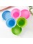 Mavi 200 ml Su Bardağı Seyahat Silikon Geri Çekilebilir Renkli Taşınabilir Açık Kahve Handcup 200 ml Katlanır Bardaklar Bpa Ücretsız Gıda Sınıfı Yemek (Yurt Dışından) 1