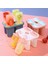 Beyaz Dondurma Popsicle Kalıpları 6 Parça Silikon Buz Pop Kalıpları Bpa Ücretsiz Popsicle Kalıp Yeniden Kullanılabilir Kolay Bırakılan Buz Pop Yapmak (Yurt Dışından) 4