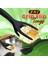 Siyah 2 In 1 Kavrama Çevirme Maşa Yumurta Spatula Maşa Kelepçe Gözleme Kızarmış Yumurta Fransız Tost Omlet Devrilmiş Turner Mutfak Aksesuarları (Yurt Dışından) 1